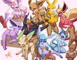  2017 anal anal_penetration anthro anthrofied anus areola balls blue_eyes blush breasts butt eevee eeveeloution eeveelution espeon eyes_closed female fingering flareon glaceon green_eyes group group_sex half-closed_eyes jolteon leafeon looking_back male male/female masterploxy masturbation nintendo nipples one_eye_closed open_mouth oral oral_penetration penetration penis pink_eyes pok&eacute;mon pok&eacute;mon_(species) purple_eyes pussy pussy_juice red_eyes sex simple_background sylveon teeth tongue umbreon vaginal vaginal_penetration vaporeon video_games white_background 