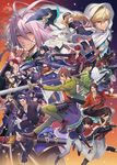  armor black_gloves black_hair black_legwear blonde_hair blue_eyes blue_hair brown_hair cape coin dress glasses gloves gohei green_hair gun hakama hakata_toushirou handgun hat heshikiri_hasebe hood horikawa_kunihiro ishikirimaru izumi-no-kami_kanesada japanese_armor japanese_clothes jinkichi katana kouryuu_kagemitsu male_focus midare_toushirou mikazuki_munechika monoyoshi_sadamune multiple_boys mutsu-no-kami_yoshiyuki nihongou_(touken_ranbu) nikkari_aoe ookanehira_(touken_ranbu) ookurikara open_mouth otegine otoko_no_ko petals polearm ponytail purple_eyes purple_hair red_eyes red_hair revolver seigaiha sengo_muramasa_(touken_ranbu) shorts shoulder_armor smile sode spear sword tantou thighhighs tonbokiri_(touken_ranbu) touken_ranbu tsurumaru_kuninaga wakizashi weapon white_gloves white_hair yagen_toushirou yamanbagiri_kunihiro yari yellow_eyes 