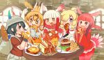  :t alpaca_ears alpaca_suri_(kemono_friends) animal_ears arm_up armpits backpack bacon bag baguette bangs belt black_gloves black_hair blonde_hair blue_eyes blunt_bangs blush bow bowtie bread butter cheese cherry_tomato commentary_request croissant cup eating egg elbow_gloves empty_eyes extra_ears flag food fork french_fries fried_egg frilled_sleeves frills fur_collar gloves gradient_hair grey_eyes hair_bun hair_over_one_eye hair_tie hamburger hat hat_feather head_wings helmet holding holding_cup holding_food holding_fork holding_pizza indoors japanese_crested_ibis_(kemono_friends) japari_symbol kaban_(kemono_friends) kemono_friends knife lettuce long_hair long_sleeves lucky_beast_(kemono_friends) miniskirt multicolored multicolored_clothes multicolored_gloves multicolored_hair multicolored_neckwear multiple_girls open_mouth pantyhose pasta pith_helmet pizza pleated_skirt print_neckwear red_eyes red_gloves red_hair red_legwear red_shirt red_skirt sandwich sausage scarlet_ibis_(kemono_friends) serval_(kemono_friends) serval_ears serval_print shirt short_hair short_sleeves shrimp shrimp_tempura skirt sleeveless slice_of_bread soup spaghetti stone_wall table tail_feathers tea teacup teapot tempura toraya_(kakebutonn) v-shaped_eyebrows wall white_gloves white_hair white_neckwear wide_sleeves window yellow_eyes yellow_gloves yellow_neckwear 