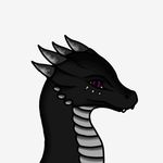  anthro dragon horn invalid_color invalid_tag leviathan portrait profile purple_eyes scales scalie simplistic simplistic_art submissive teeth viath 