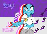  blue_fur cartoon_network cat clothed clothing feline female fur jojo&#039;s_bizarre_adventure mammal mother nativefall nicole_watterson parent pose the_amazing_world_of_gumball 