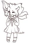 anthro bisexual canine chibi christmas cute doodles female free_drawing furaffinity holidays invalid_tag lolita_(fashion) male mammal octacats sketch slim sweater_weather winter 