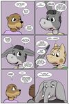  2017 anthro beaver buckteeth clothed clothing comic donkey elephant english_text equine female horse jennifer_(study_partners) lisa_(study_partners) male mammal mustelid open_mouth otter ragdoll_(study_partners) rodent sarah_(study_partners) speech_bubble study_partners teeth text thunderouserections tongue trunk tusks woody_(study_partners) young 