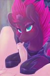  2017 absurd_res bestiality blush broken_horn digital_media_(artwork) dimwitdog duo equine female feral fizzlepop_berrytwist_(mlp) foreskin foreskin_play hair hi_res horn human human_on_feral interspecies mammal my_little_pony my_little_pony_the_movie nude penis smile solo_focus tempest_shadow_(mlp) uncut unicorn 