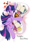  &lt;3 2017 blush cutie_mark dakimakura_design definisher english_text equine feathered_wings feathers female feral friendship_is_magic hi_res horn hug mammal my_little_pony purple_feathers solo text twilight_sparkle_(mlp) winged_unicorn wings 