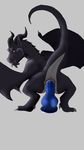  anus dildo dragoa dragon male penis scalie sex_toy solo wings 