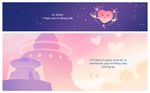  comic english fairy heart kirby_(series) kirby_64 peachifruit planet ribbon_(kirby) ripple_star sitting space writing 