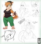  2017 anthro breasts canine costume cute drawing feet fur hair intersex jaynatorburudragon mammal mitsu_(kabier) silly slightly_chubby solo 