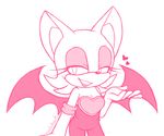  2017 anthro bat female mammal nakko rouge_the_bat solo sonic_(series) video_games wings 