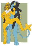  after_sex anthro anthro_on_anthro anthrofied areola balls barefoot blithedragon breasts canine cum cum_in_pussy cum_inside cum_on_penis cum_on_pussy cum_string eeveelution erection feline female fur green_eyes hair jolteon luxray male male/female mammal manly nintendo nipples nude pecs penis pok&eacute;mon pok&eacute;mon_(species) pussy raised_leg sharp_teeth smile spread_legs spreading squint standing teeth thick_penis video_games yellow_eyes 