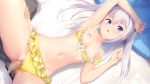  bikini boku_no_mirai_wa_koi_to_kakin_to._~charge_to_the_future~ censored game_cg nylon penis pussy sex swimsuits 