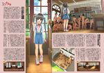  6+boys :d black_hair blouse blue_skirt bobby_socks censored cherry_blossoms classroom clothed_female_nude_male collar endou_hiroto erection floorplan frilled_collar frills hallway hetero highres indoors kneepits long_hair long_sleeves multiple_boys multiple_views nude open_mouth original penis peter_pan_collar pleated_skirt sample school_uniform shoes skirt smile socks standing suspender_skirt suspenders twintails uwabaki very_long_hair white_blouse white_legwear 