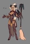  ... alternate_costume animal_humanoid breasts broom caprine clothed clothing commentary cosplay female goat_humanoid hooves humanoid mammal mercy_(overwatch) nox_(artist) nox_(nox) overwatch solo video_games wings 
