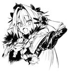  chomoran fate/apocrypha fate/stay_night monochrome rider_of_black_(fate/apocrypha) sketch trap 