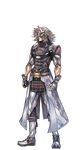  armor belt full_body gloves highres male_focus mask nomura_tetsuya official_art shin_(xenoblade) solo transparent_background white_hair xenoblade_(series) xenoblade_2 