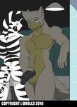  2010 5_fingers abs anthro balls bedroom_eyes big_balls big_penis black_penis butt canine droll3 equine grin half-closed_eyes half-erect horny_(disambiguation) inside locker_room male mammal manly muscular muscular_male nude penis seductive smile wolf zebra 