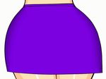  1girl animated animated_gif ass chaoschrome miniskirt panties solo striped_panties upskirt 