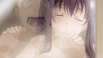  1boy 1girl amaya_haruko animated animated_gif breasts eyes_closed long_hair maken-ki! maken-ki!_two nipples nude ooyama_takeru shower 