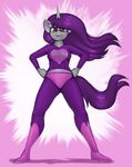  anthro equine fan_character female horn horse mammal marsminer my_little_pony solo super_hero unicorn wicked_silly 