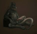  abs anthro dinosaur humanoid_penis klongi male nude pachycephallosaurus penis pose reptile scalie 