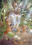  airbrush arthropod bathing female joy mammal martin_brisby mature_female mother mouse mrs._brisby nature nekoart nude outside parent rodent sewing sibling sister sun teresa_brisby the_secret_of_nimh traditional_media_(artwork) warm water watercolor_(artwork) waterfall wet young 