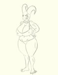  anthro big_breasts bikini breasts canine clothing female horn houndoom huge_breasts invalid_tag jmf32_(artist) mammal muscular muscular_female nintendo pok&eacute;mon pok&eacute;mon_(species) solo swimsuit thick_thighs video_games wide_hips 