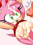  amy_rose big_breasts breasts cum cum_on_breasts cum_on_face cum_on_stomach denizen1414 duo excessive_cum female hedgehog male male/female mammal penis pussy shadowartist sonic_(series) sonic_the_hedgehog twitching vein veiny_penis 