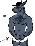  2017 abs anthro baseball_cap bgn biped black_eyebrows black_eyes boxers_(clothing) calvin_klein clothed clothing dante_(bgn) digital_media_(artwork) dragon eyebrows front_view grey_horn grey_nipples grey_scales hat horn jewelry looking_away male muscular muscular_male navel necklace nipples pecs portrait scales scalie signature simple_background smile solo standing three-quarter_portrait topless underwear url white_background white_bottomwear white_clothing white_underwear wristband 