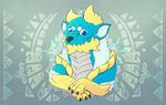  canine capcom dog doge heart0fink_(artist) humor mammal meme monster_hunter video_games wolf zinogre 