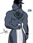  2017 abs anthro backwards_baseball_cap baseball_cap bgn biceps black_eyebrows black_eyes dante_(bgn) digital_media_(artwork) dot_eyes dragon eyebrows front_view grey_horn grey_nipples grey_scales hat holding_object holding_towel horn jewelry male muscular muscular_male necklace nipples nude pecs portrait scales scalie signature simple_background smile solo standing three-quarter_portrait towel url white_background wristband 