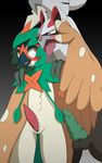  2017 anthro avian balls bird blush caressing chimera claws decidueye duo erection feathers grey_background hand_on_head hi_res hybrid male male/male nintendo nude open_mouth penis pok&eacute;mon pok&eacute;mon_(species) presenting silvally simple_background slit standing tapering_penis tongue tongue_out video_games winick-lim 