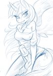  2017 absurd_res ambris animal_genitalia animal_penis anthro anthrofied balls breasts clothed clothing cutie_mark dickgirl equine equine_penis eyelashes friendship_is_magic hi_res horn intersex looking_at_viewer mammal monochrome my_little_pony nipple_bulge penis sketch solo twilight_sparkle_(mlp) winged_unicorn wings 