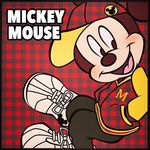  2017 anthro black_nose clothing disney english_text footwear hat male mammal mickey_mouse mouse piyo_(pixiv) rodent smile solo text 