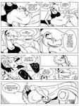  anthro cannibalism comic digestion dragon duo english_text female kernac male male/female oral_vore post_vore shyguy9 soft_vore sophie_(shyguy9) space_dragon text vore 