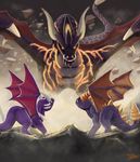  amazing cynder faceoff fight malefor show skylanders spyro spyro_the_dragon stardragon102 television video_games 