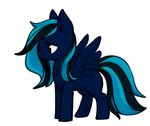  carringe equine fan_character feathers female horse mammal midnight_mist my_little_pony pegasus pony solo wings 