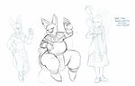  2017 beerus belly beverage can cat champa clothed clothing dragon_ball dragon_ball_super ear_piercing english_text feline female hi_res humanoid male mammal piercing salaciouslx simple_background sketch slightly_chubby soda sphynx staff sweat text vados 