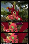  2017 3d_(artwork) anal anthro big_macintosh_(mlp) comic digital_media_(artwork) dragon earth_pony equine erection forest friendship_is_magic garble_(mlp) horse jamari male male/male mammal membranous_wings my_little_pony pony tree wings 