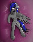  2017 adelle_star anatomically_correct anatomically_correct_pussy animal_genitalia animal_pussy anus butt digital_media_(artwork) equine equine_pussy fan_character feathers female feral friendship_is_magic fur hair horse looking_at_viewer mammal my_little_pony nude pony presenting presenting_anus presenting_pussy pussy raised_tail simple_background smile solo wings 
