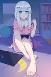  eromanga-sensei feet izumi_sagiri pajama yu_hang_shiyi 