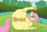  animal_genitalia animal_pussy anus conditional_dnp equine_pussy female fluttershy_(mlp) friendship_is_magic mittsies my_little_pony pussy solo tagme 