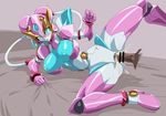  00s 1girl armor artist_request bed breasts cum cum_in_pussy curvy female large_breasts legs_up mecha moaning neo_okusaer nipples no_humans on_bed penis pussy robot_girl sex shinkon_gattai_godannar!! shiny spread_legs vaginal 