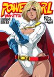  aiguillette artist_name bangs belt belt_buckle blonde_hair blue_eyes blue_gloves breasts buckle butcha-u cape character_name cleavage cleavage_cutout clenched_hand company_name contrapposto cowboy_shot curvy dark_skin dated dc_comics elbow_gloves eyebrows_visible_through_hair from_side gloves groin_tendon hand_on_hip hand_up highleg highleg_leotard highres hips large_breasts legs_apart leotard lips logo long_sleeves looking_at_viewer loose_belt open_mouth pink_lips power_girl raised_fist red_belt red_cape ribbed_leotard short_hair signature sketch solo standing star superhero thick_eyebrows thighs toned turtleneck white_background white_leotard 