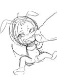  :&lt; androgynous antennae bee bee_costume blush boots chikurun child cum fairy fellatio gloves hood looking_at_viewer mahou_girls_precure! monochrome penis precure short_hair simple_background solo wings yaoi yellow_eyes 