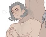 2boys blush body_hair foreskin francishsie male_focus mccree_(overwatch) multiple_boys nude overwatch penis restrained rope yaoi 