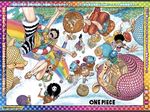  armadillo ass black_hair blue_hair brook color_page cyborg falling franky hips monkey_d_luffy multiple_boys multiple_girls nami_(one_piece) nico_robin oda_eiichirou official_art one_piece orange_hair rainbow reindeer roronoa_zoro sanji scared sitting skeleton smile straw_hat_pirates tagme thighs together tony_tony_chopper usopp 