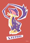  cat gen_5_pokemon highres liepard nemu_(xlp9584) no_humans pokemon pokemon_(creature) pokemon_(game) pokemon_bw purple_fur 