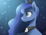  2015 cosmic_hair crown cute equine eyelashes female friendship_is_magic hair hi_res horn horse long_hair mammal moozua my_little_pony pony portrait princess_luna_(mlp) smile solo space star teal_eyes 