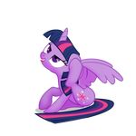  2016 alpha_channel animated cutie_mark derp_eyes equine feathered_wings feathers female feral friendship_is_magic hair hi_res horn mammal megamanhxh multicolored_hair my_little_pony purple_eyes purple_hair scratching simple_background sitting smile solo tongue tongue_out transparent_background twilight_sparkle_(mlp) winged_unicorn wings 