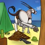  2017 antelope bone death digestion feces feral gun hat horn human hunter mammal oryx ranged_weapon scat vore weapon xyi 